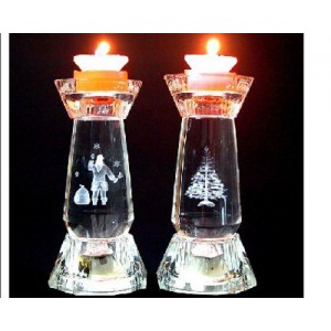 CRYSTAL CANDLE HOLDER-IGT-CH0018